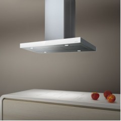 Elica Joy Island 90x60 cm Inox - Λευκό Γυαλί Απορροφητήρας Νησίδας Elica Joy Island 90x60 cm Inox - Λευκό Γυαλί Απορροφητήρας Νησίδας